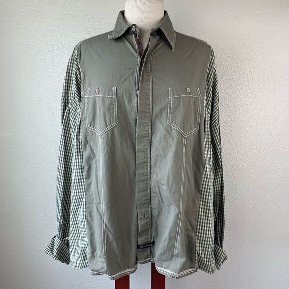 English Laundry/Columbia Button Down Shirt Size L EUC - Picture 1 of 9